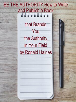 cover image of BE THE AUTHORITY